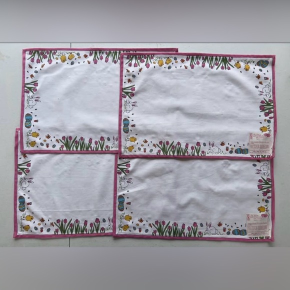 Other - Colorful Easter Bunny Placemats